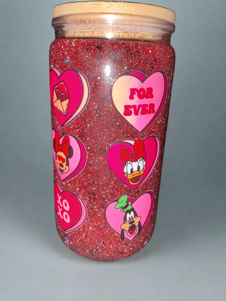 mickey mouse snowglobe tumbler