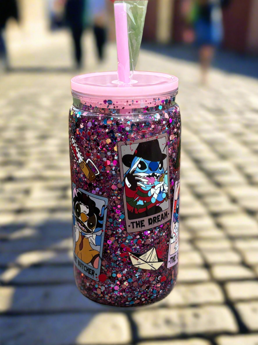 halloween lilo and stitch cup