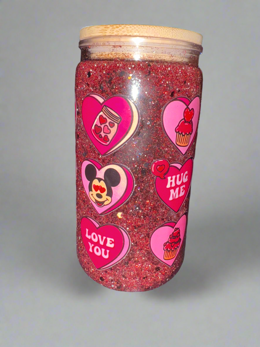 mickey mouse snowglobe tumbler